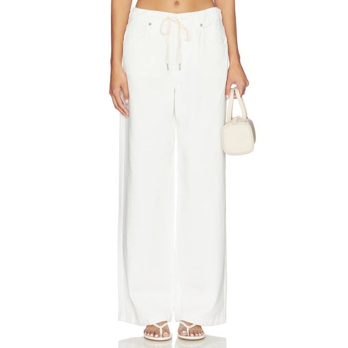 ブランクニューヨークシティー Blanknyc 【 Drawstring Jeans In Public Life Women White 】 デニム レディース 白いこと 白いこと