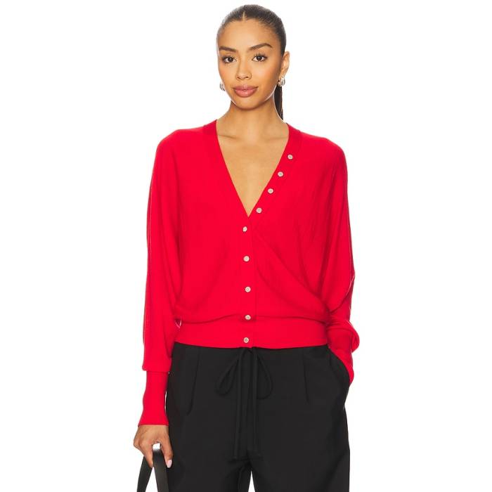 オールセインツ Allsaints 【 Honor Cardigan Women Crimson Red 】 カーディガン レディース クリムゾン Red 赤・レッド｜スニケス