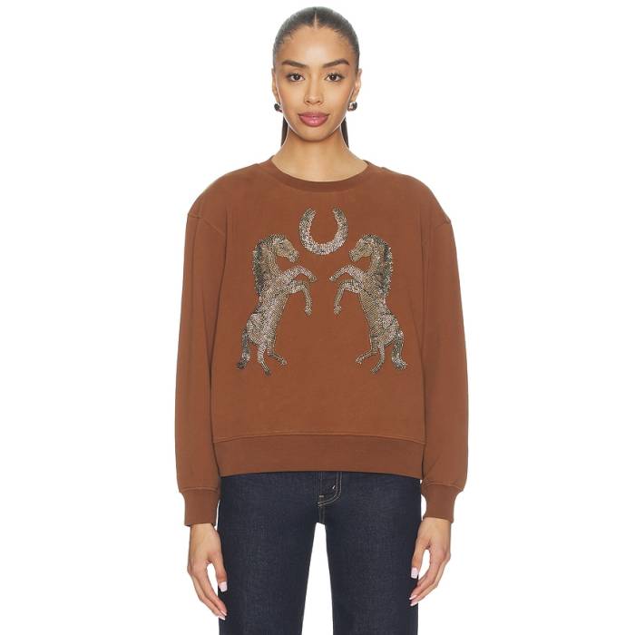 オールセインツ Allsaints 【 Luck Pippa Sweater Women Cognac Brown 】 調教師 レディース 赤銅色 赤銅色