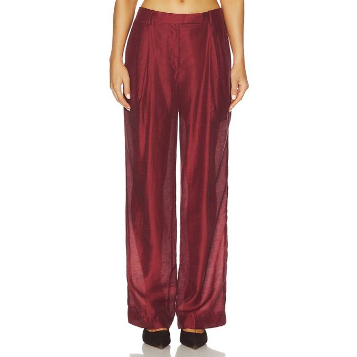L\u0027academie 【 By Marianna Liya Pant Women Red 】 ズボン下 レディース Red 赤・赤いこと