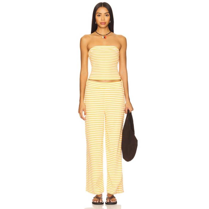 フリーピープル Free People 【 X Free-Est Sailor Tube Set In Papaya Combo Women Papaya Combo 】 レディース