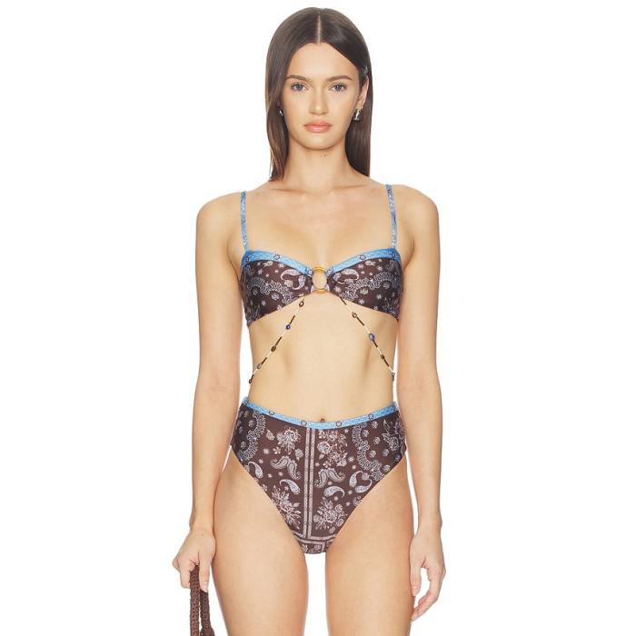 Agua Bendita 【 X Revolve Auriana Bikini Top Women Bahia 】 レディース