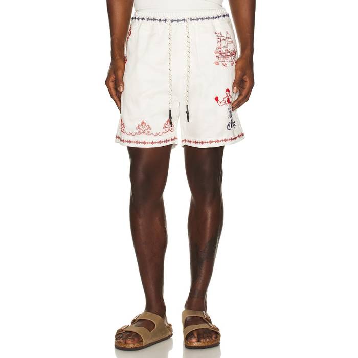 Agua Bendita 【 Miloh Shorts Men White 】 ショーツ メンズ 白色 ホワイト｜スニケス