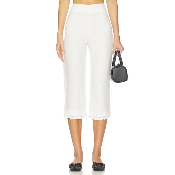 Posse 【 Effi Capri Pant Women Cream 】 パンツ レディース クリーム