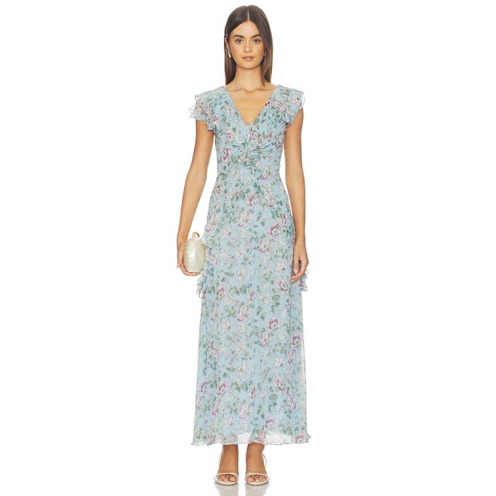 Cleobella 【 Sabina Ankle Dress Women Luna Floral Print 】 お召しもの レディース