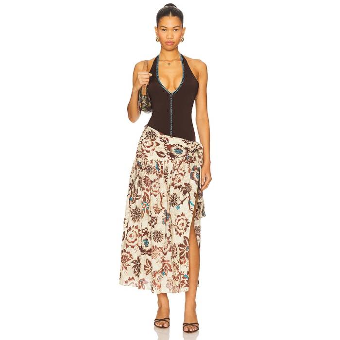 Siedres 【 Midias Dress Women Multi 】 お召しもの レディース レディースファッション-ドレス