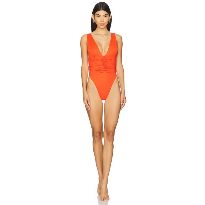 Riot Swim 【 Echo One Piece Swimsuit Women Mango 】 水着 レディース｜スニケス