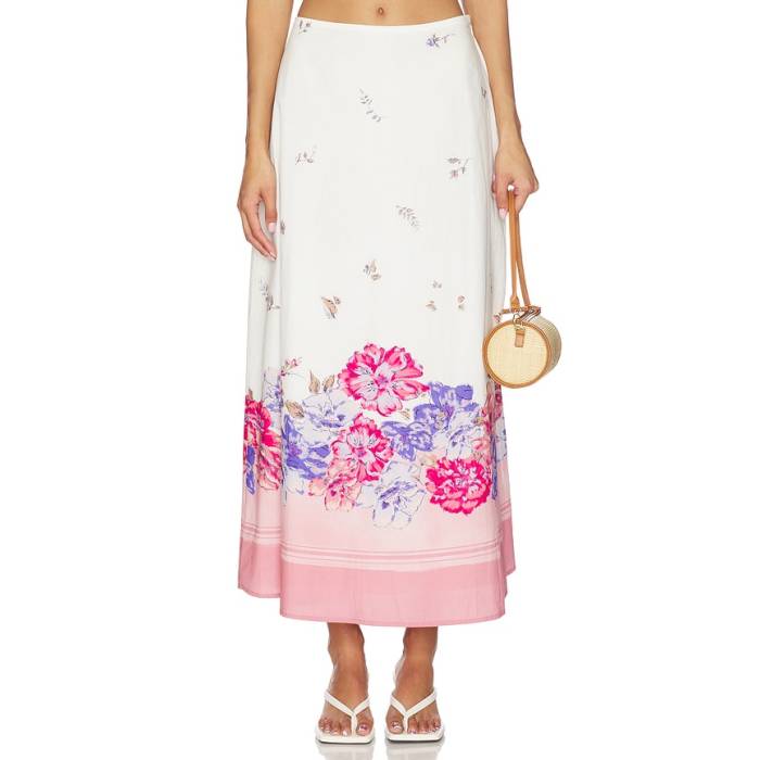 Cleobella 【 Shea Ankle Skirt Women Camellia Print 】 レディース｜スニケス