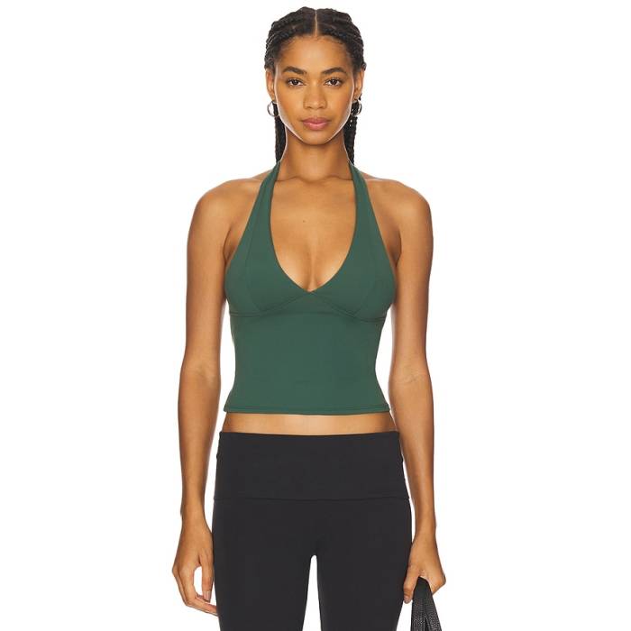 フリーピープル Free People 【 X Intimately Fp Still Here Halter In Pineneedle Women Pineneedle 】 レディース｜スニケス