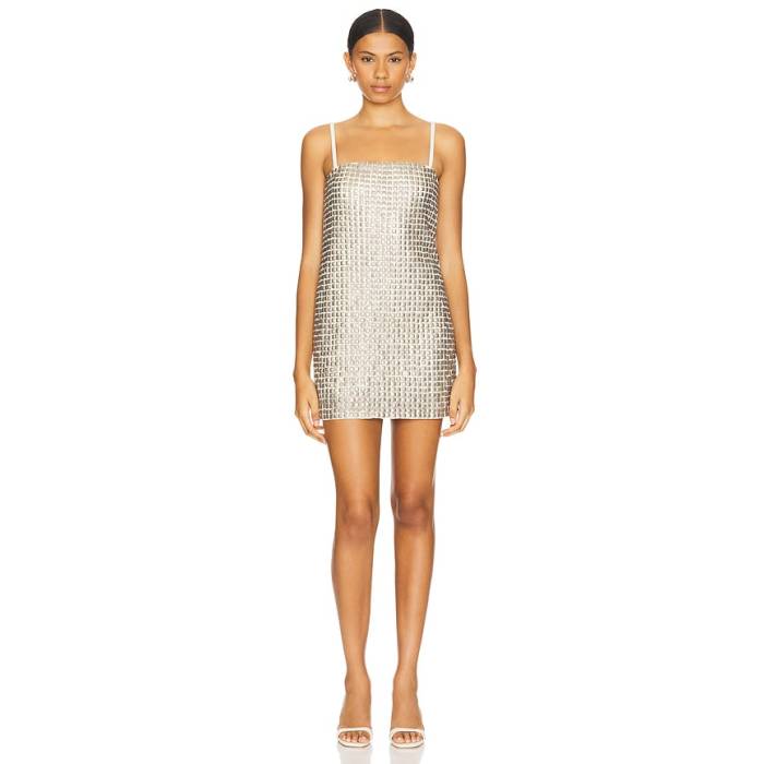 オールセインツ Allsaints 【 Opeline Dress Women White &Amp; Gold 】 ドレス レディース 白色 ホワイト ゴールド｜スニケス 26,195円
