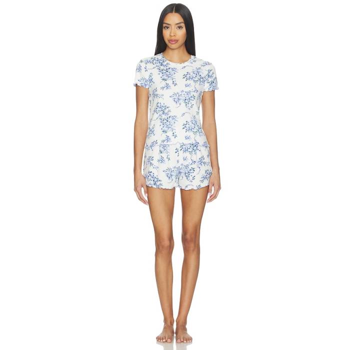 ビーチライオット Beach Riot 【 Bay Short Sleep Set Women Blushing Bloom 】 レディース