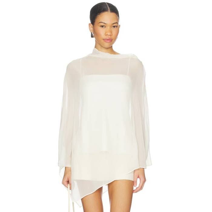 L'academie 【 By Marianna Evolet Top Women Ivory 】 レディース アイボリー|スニケス