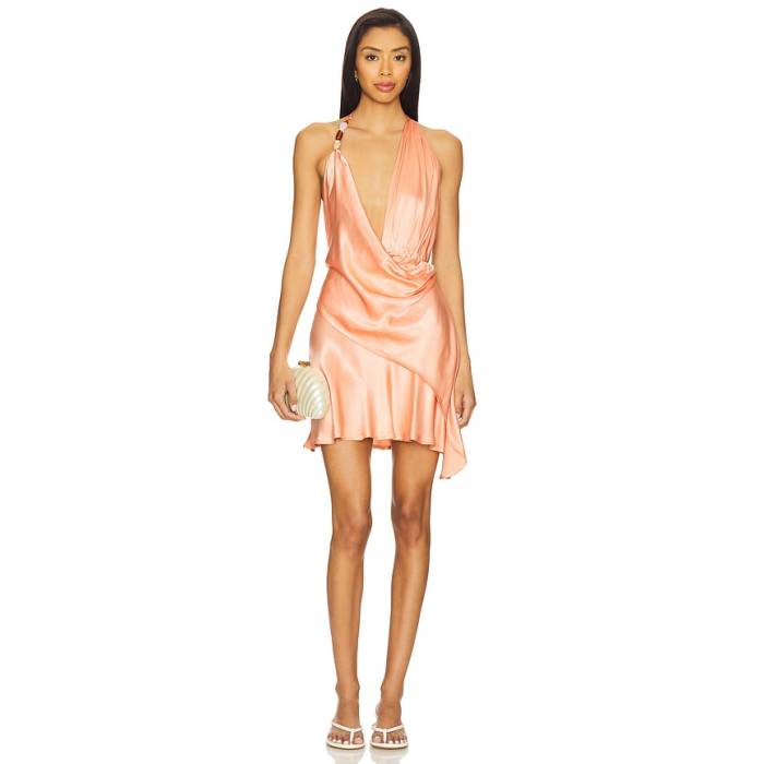 Sndys 【 Rosita Mini Dress Women Coral 】 お召しもの レディース