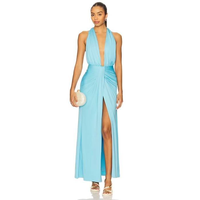 Sndys 【 Cantarios Dress Women Blue 】 御召しもの レディース 青碧 青碧
