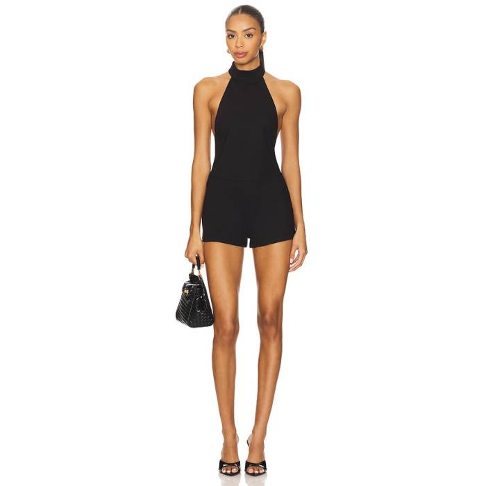 Nbd 【 The Jarrah Romper Women Black 】 ロンパース レディース 黒いこと 黒いこと