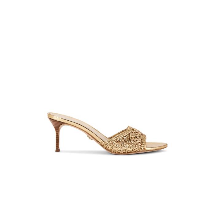 Veronica Beard 【 Tia Macrame Sandal Women Pale Gold 】 レディース ゴールド