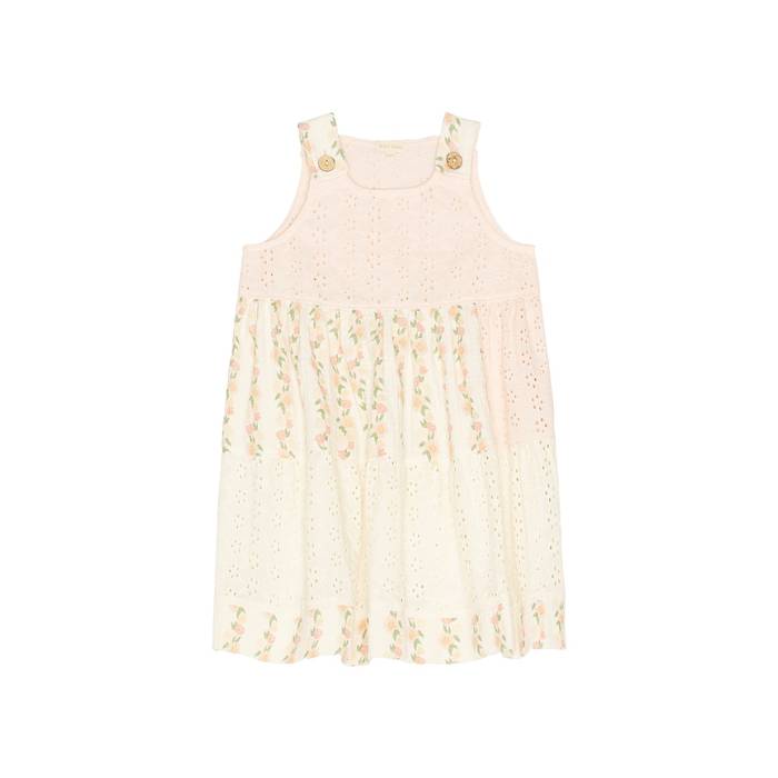 Wild Wawa 【 Gigi Dress Girls Pink Rose Reverie 】 お召しもの お坊っちゃん キッズ pink サクラ色 Rose サクラ色