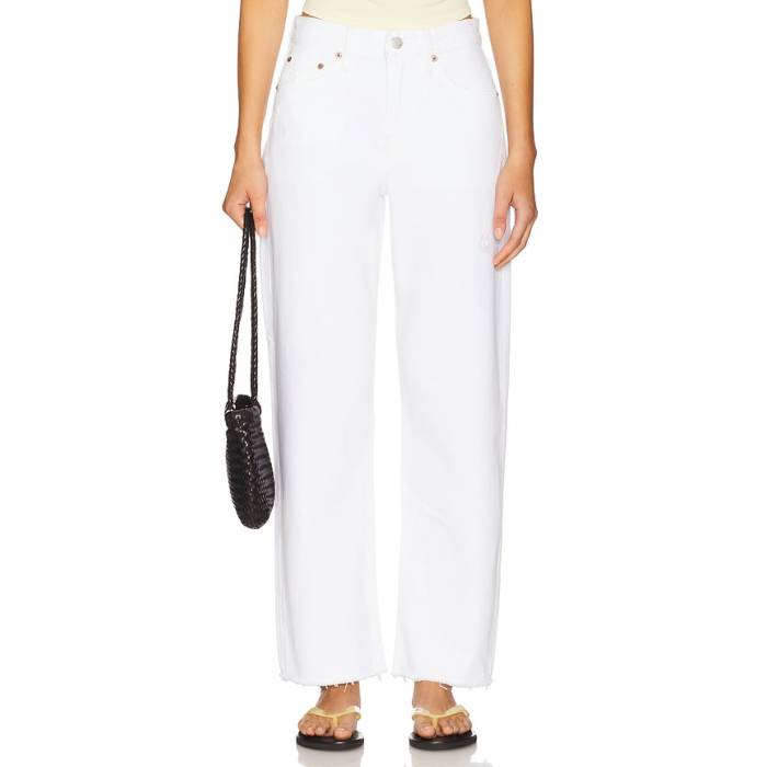 Pistola 【 Lexi Mid Rise Bowed Straight Women Luxe White Vintage 】 ミッド ライズ レディース 白いこと 白いこと vintage ビンテージ・ヴィンテージ