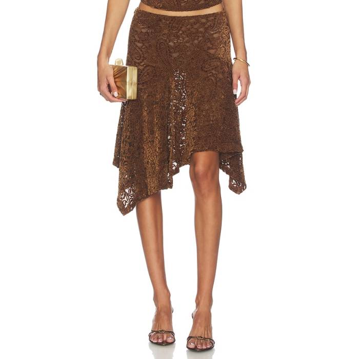 ライオネス Lioness 【 Hamptons Midi Skirt Women Chocolate 】 レディース|スニケス