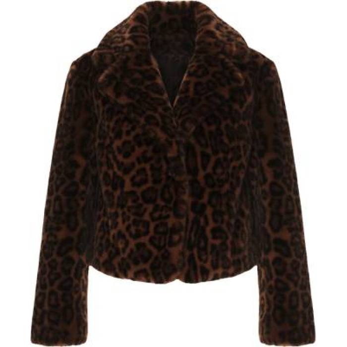 ミリー Milly 【 Arya Faux Fur Jacket Women Brown Multi 】 Jacket ジャケット レディース 茶色 ブラウン|スニケス