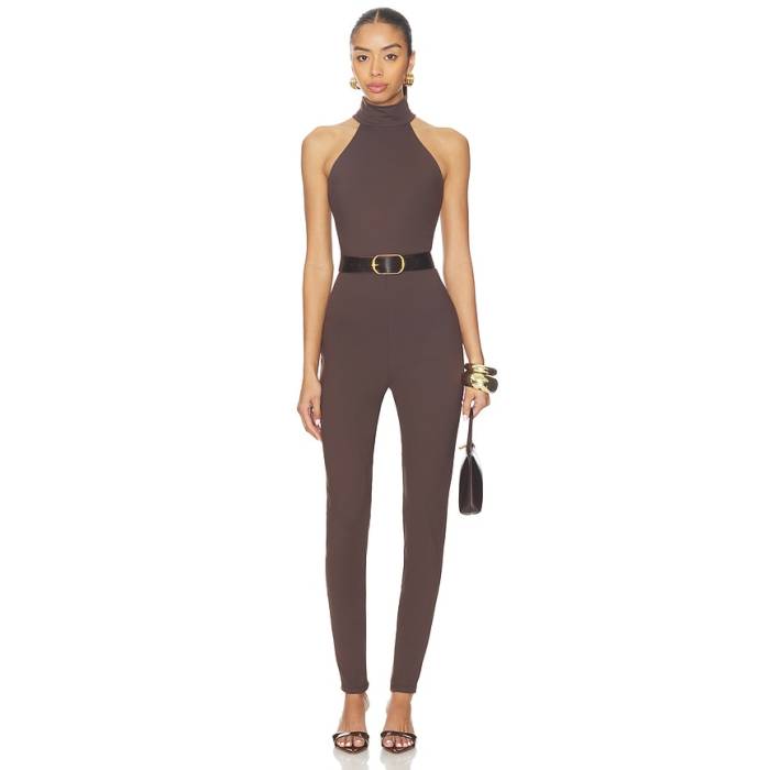 スサナモナコ Susana Monaco 【 Carryover Legging Jumpsuit Women java 】 飛び降りる背広 レディース