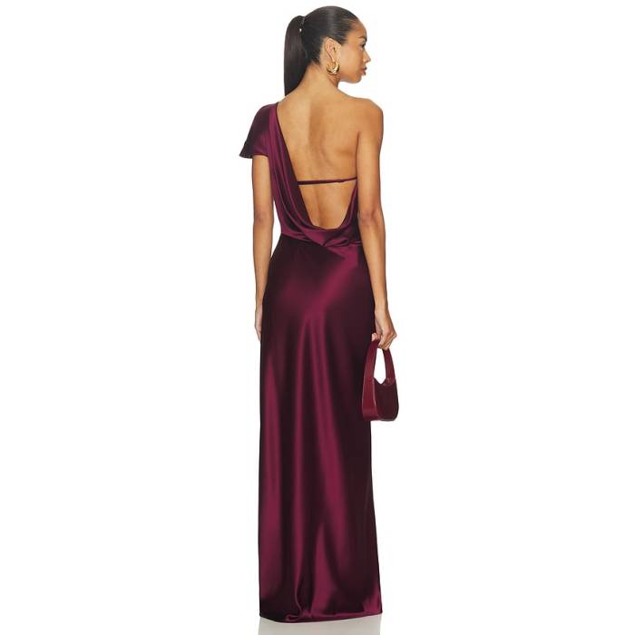 Eaves 【 Svann Gown Women Burgundy 】 レディース ぶどう酒色・バーガンディー