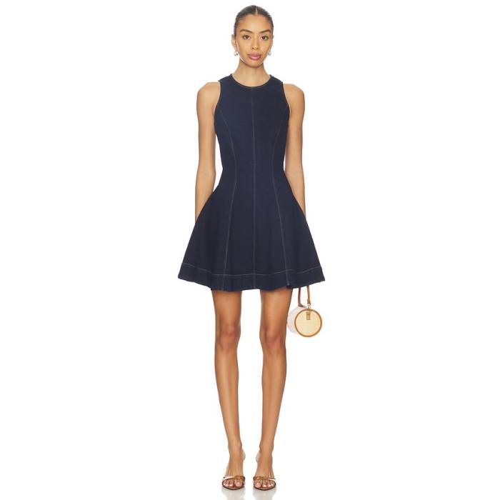 バルドット Bardot 【 Palmer Denim Mini Dress Women Dark 】 デニム ドレス レディース|スニケス