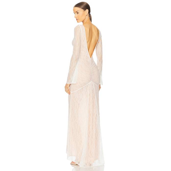 Stone Cold Fox 【 X Revolve Luna Gown Women White 】 レディース 白いこと 白いこと