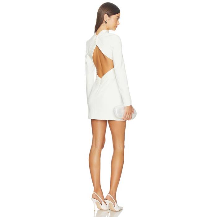 Lovers And Friends 【 Antonella Mini Dress Women Ivory 】 お召しもの レディース 象牙色
