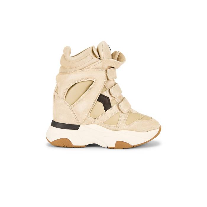 イザベルマランエトワール Isabel Marant 【 Balskee Sneaker Women Ecru \u0026Amp; Chocolate 】 靴 スニーカー レディース
