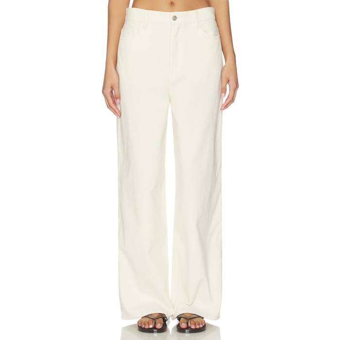Rue Sophie 【 Roy Cord Pant Women Cannoli Cream 】 ズボン下 レディース 皮膚軟化剤 レディースファッション-ボトムス-パンツ