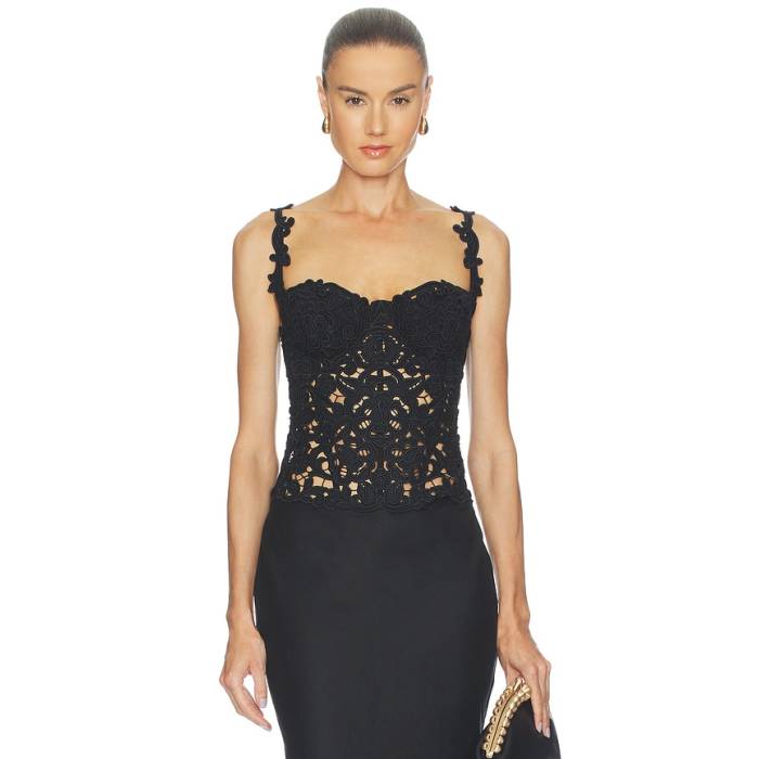 Cult Gaia 【 Zaire Top Women Black 】 レディース 黒いこと 黒いこと