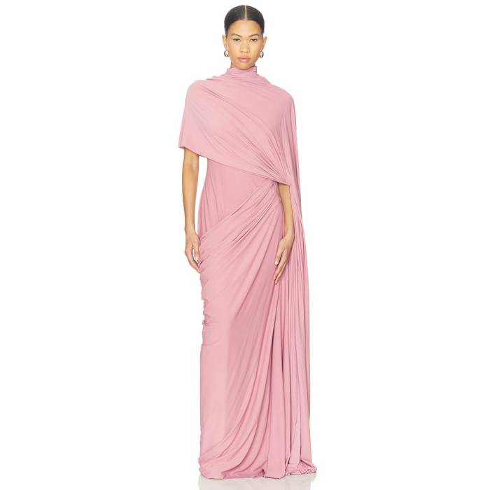 Deme By Gabriella 【 Daphne Dress Women Mauve Pink 】 お召しもの レディース pink サクラ色 ドレス-レディースファッション