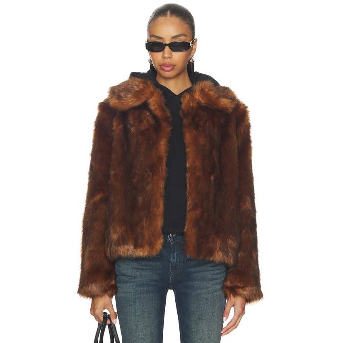 Unreal Fur 【 Courage Jacket Women Ginger 】 Jacket 上衣 レディース