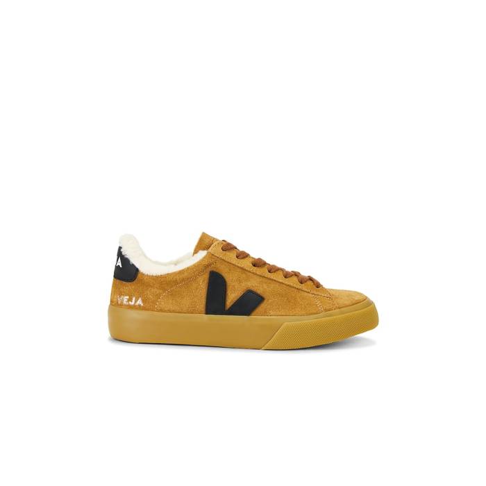 ヴェジャ Veja 【 Campo Winter Sneaker Women Camel, Black \u0026Amp; Natural 】 冬季 靴 スニーカー レディース 黒いこと 黒いこと 自然的