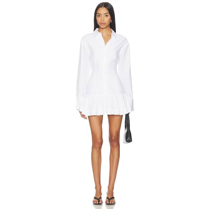 Nia 【 Rayo Dress Women White 】 お召しもの レディース 白いこと 白いこと レディースファッション-ドレス