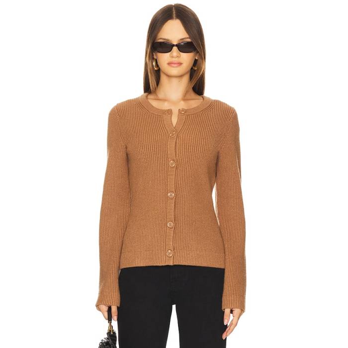 Stitches \u0026 Stripes 【 Diana Cardigan Women Caramel 】 ジレー レディース