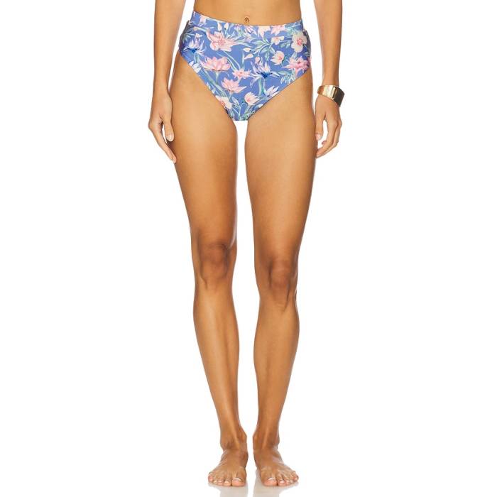 Patbo 【 Amaryllis High Waist Bikini Bottom Women Blue 】 ハイ ズボン ボトムス レディース 青色 ブルー｜スニケス