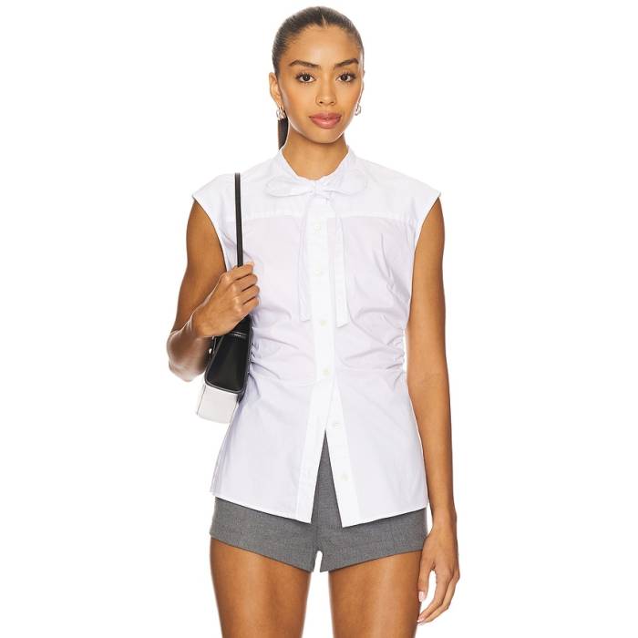 Veronica Beard 【 Joon Top Women White 】 レディース 白いこと 白いこと