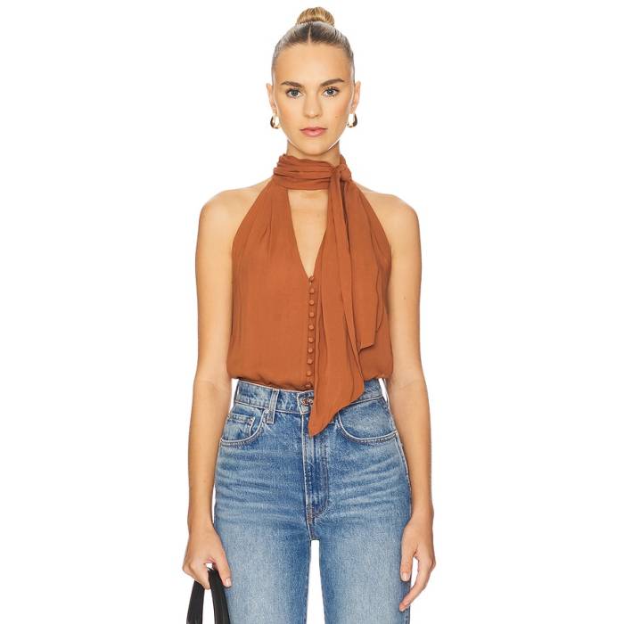 Nicholas 【 Sumira Top Women Chestnut 】 レディース｜スニケス