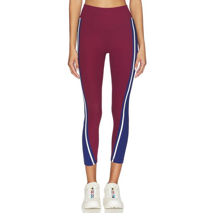 The Upside 【 Adesa 25In High Midi Pant Women Maroon 】 ご機嫌 ズボン下 レディース マルーン