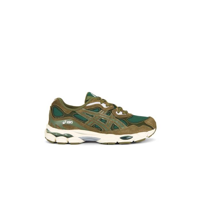 アシックス Asics 【 Gel-Nyc Women Grove \u0026Amp; Olive Canvas 】 レディース olive オリーブ