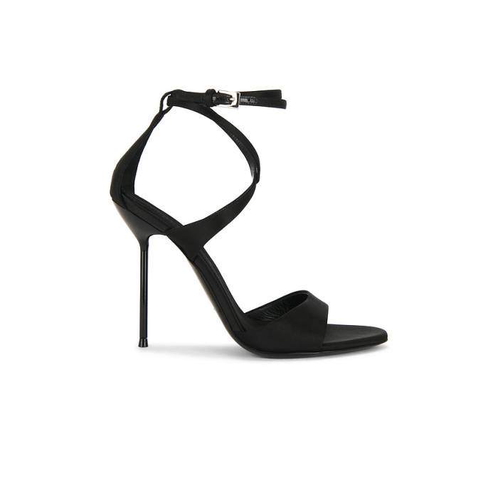 光の都市 一つ星の州 Paris Texas 【 Lidia Sandal 105 Women Black 】 レディース 黒いこと 黒いこと