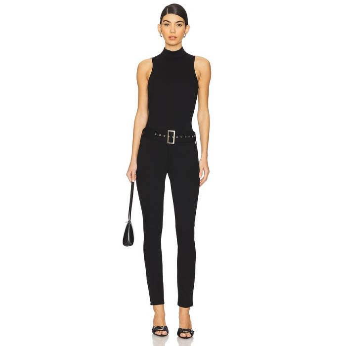 Superdown 【 Evie Jumpsuit Women Black 】 飛び降りる背広 レディース 黒いこと 黒いこと
