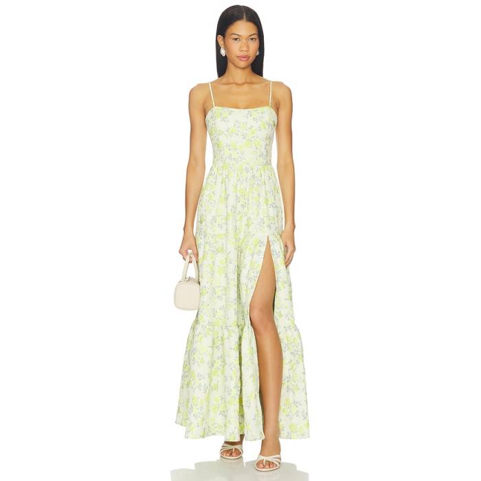 Elliatt 【 Posey Gown Women Yellow Floral Print 】 レディース yellow 黄味がかった・黄色
