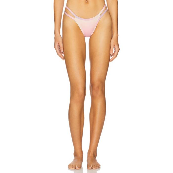 好ましいアメリカン Good American 【 Boomerang Bikini Bottom Women Sunset Gradient004 】 ズボン ボトムス レディース