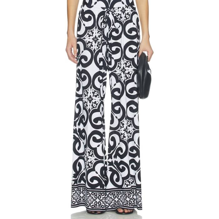 Goldbergh 【 Tropina Pants Women Black \u0026Amp; White 】 レディース 黒いこと 黒いこと 白いこと 白いこと