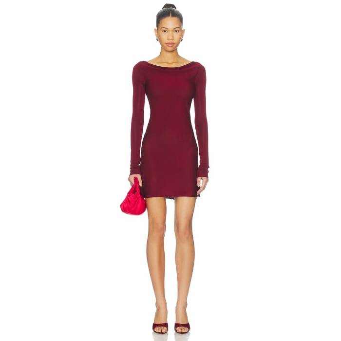 Lovers And Friends 【 Sally Mini Dress Women Oxblood 】 ドレス レディース 赤・オックスブラッド