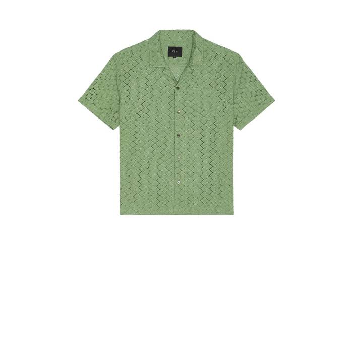 レイルズ Rails 【 Tyler Button Down Camp Shirt Men Green Dots 】 ダウン メンズ green 緑・グリーン｜スニケス 22,866円