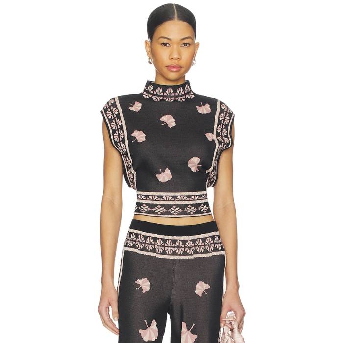 Misa Los Angeles 【 Alva Top Women Ginko Border 】 レディース